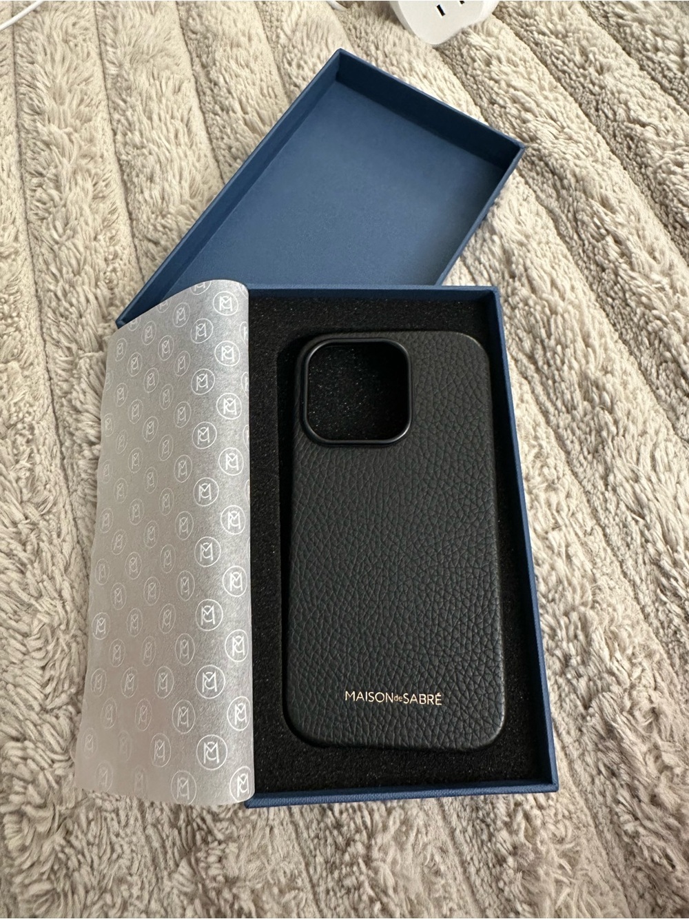 Maison de Sabre Black IPhone 14 Pro Case